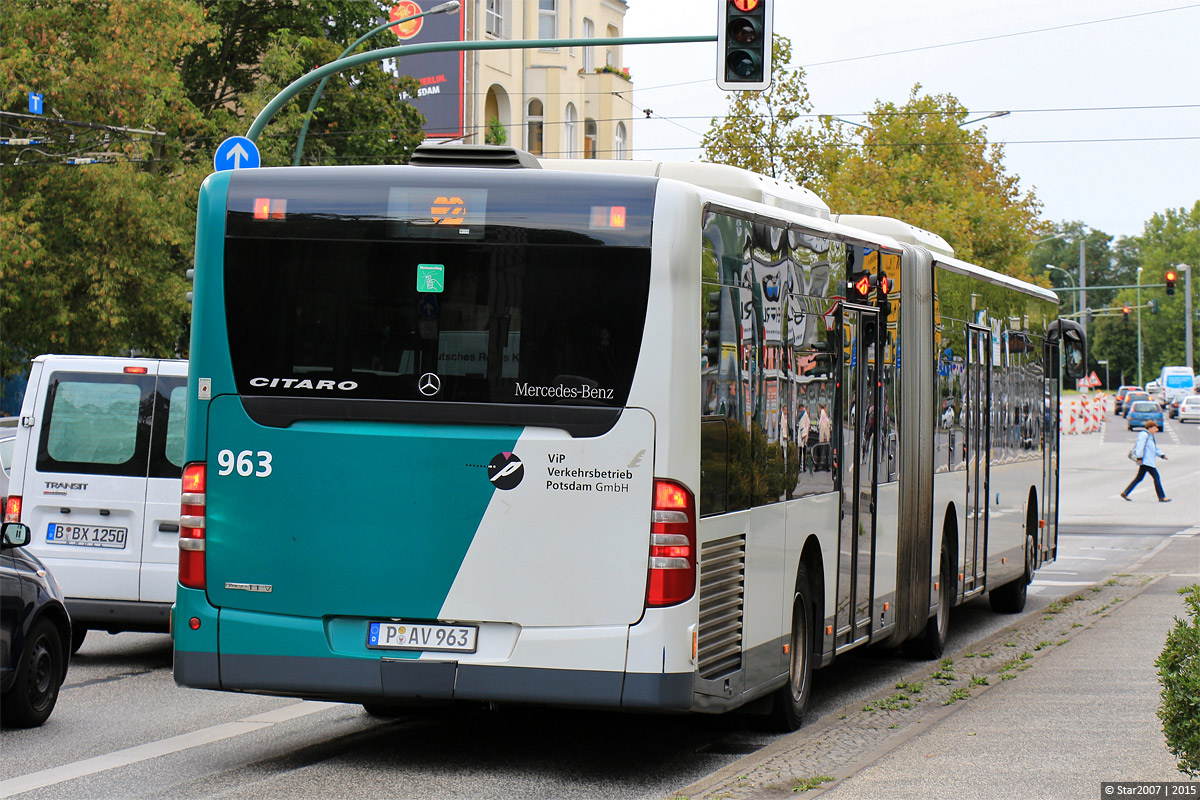 Бранденбург, Mercedes-Benz O530G Citaro facelift G № 963