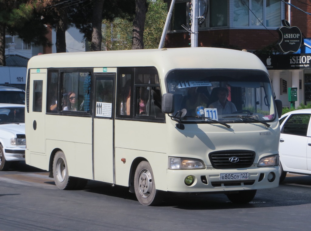 Краснодарский край, Hyundai County SWB C08 (РЗГА) № Х 805 ОУ 123