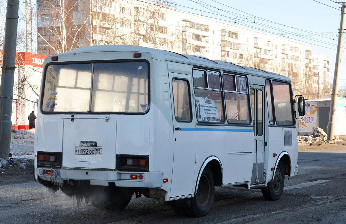 Омская область, ПАЗ-32053 № 17017