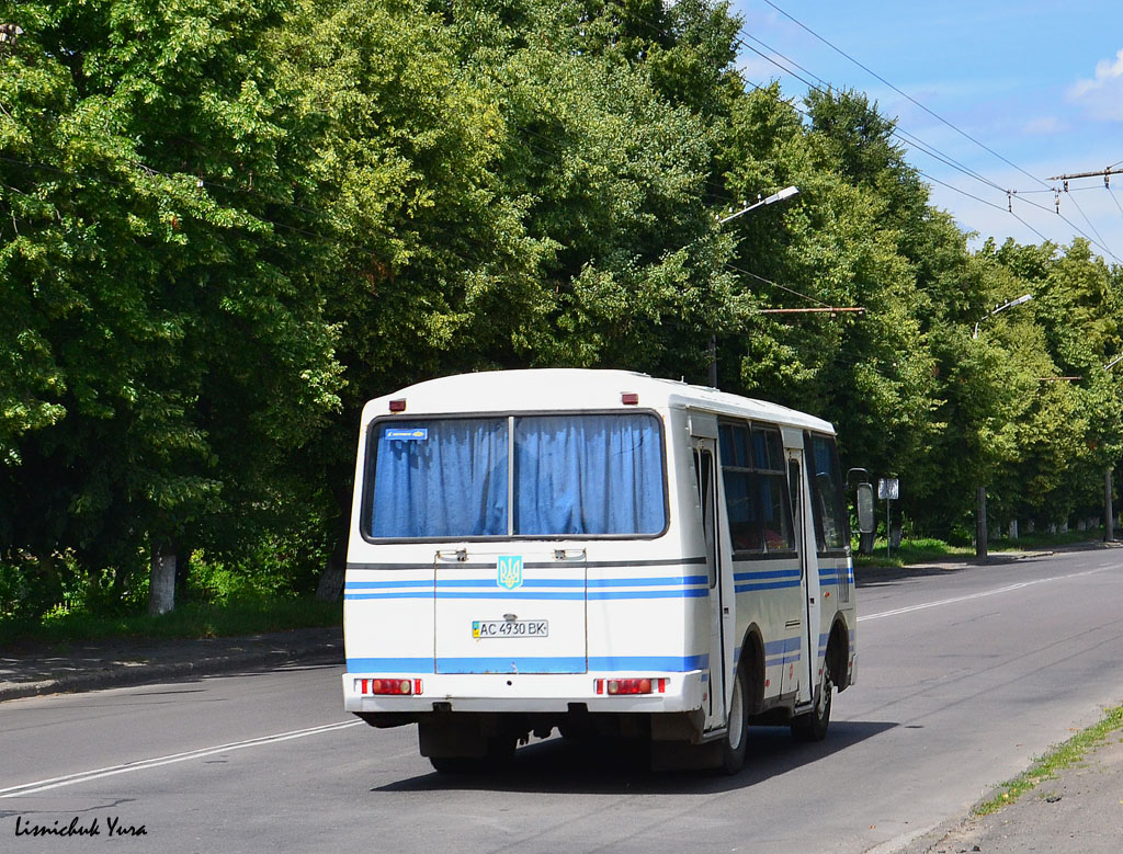 Волынская область, ПАЗ-3205  (все) № AC 4930 BK