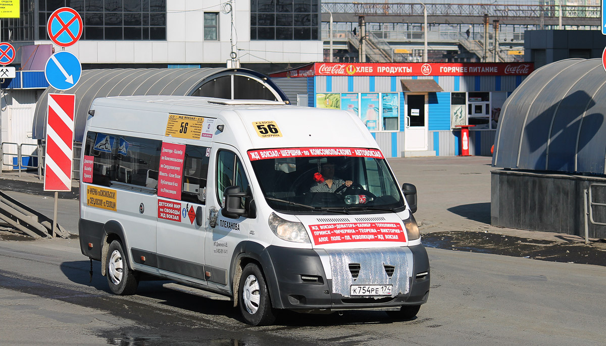 Челябинская область, Нижегородец-FST613 (FIAT Ducato) № К 754 РЕ 174