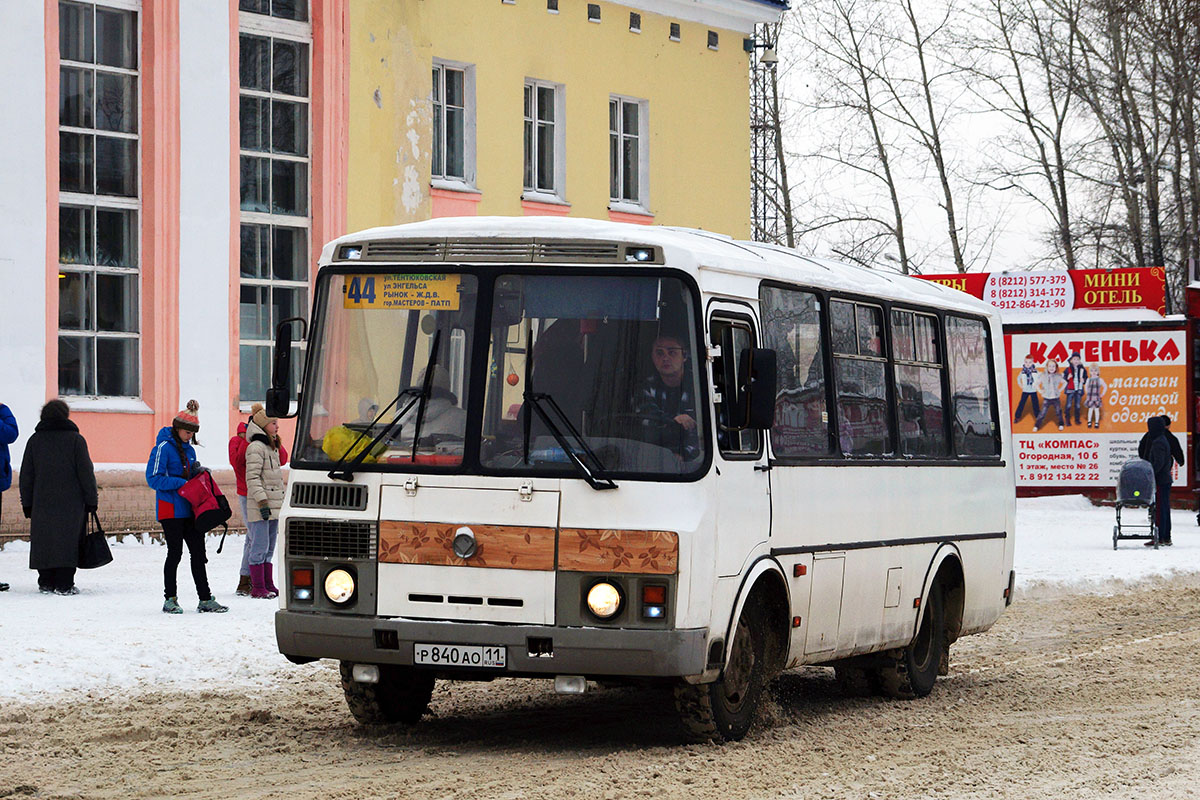 Коми, ПАЗ-32054 № Р 840 АО 11