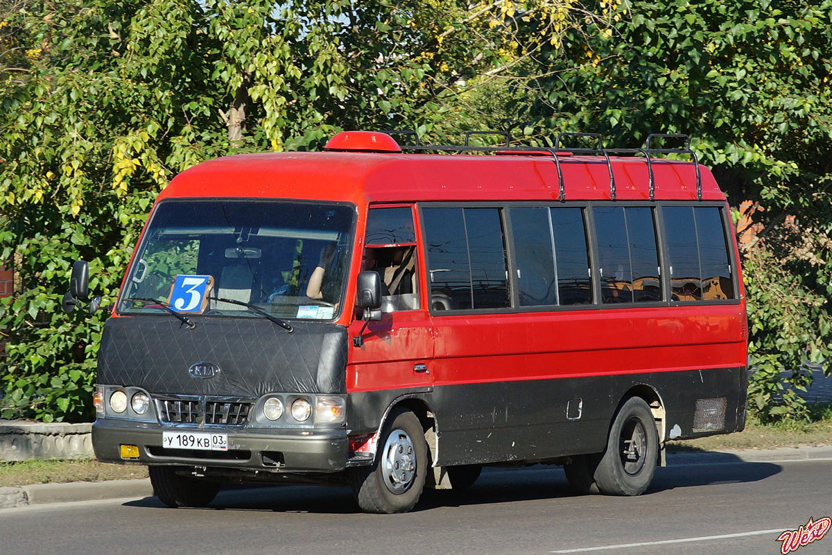 Бурятия, Kia Combi № У 189 КВ 03