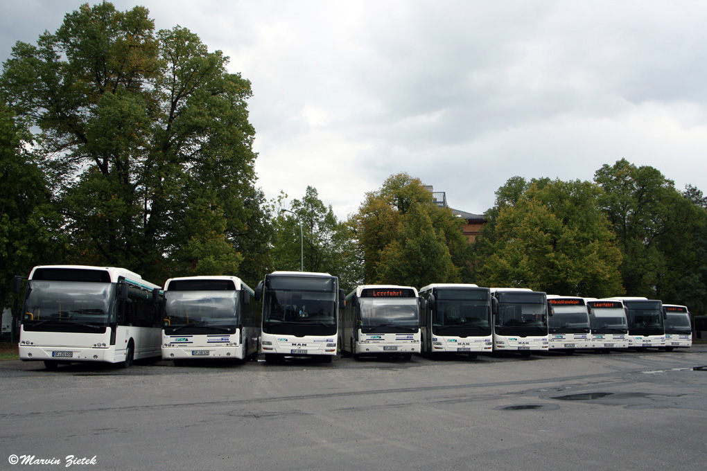 Гессен — Автобусные парки