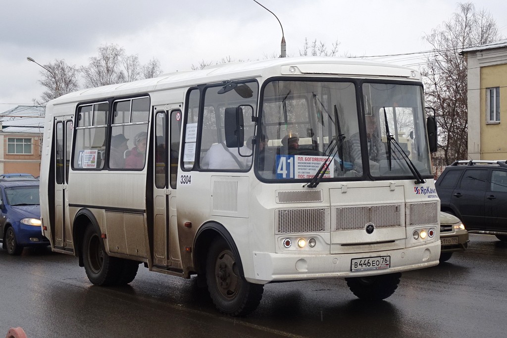 Ярославская область, ПАЗ-32054 № 3304