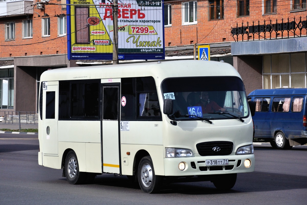 Тульская область, Hyundai County SWB C08 (РЗГА) № Р 318 ТТ 71