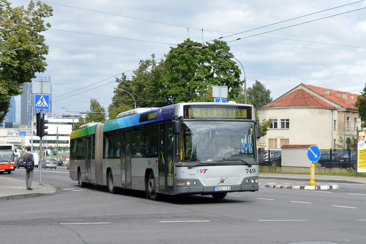 Литва, Volvo 7700A № 749