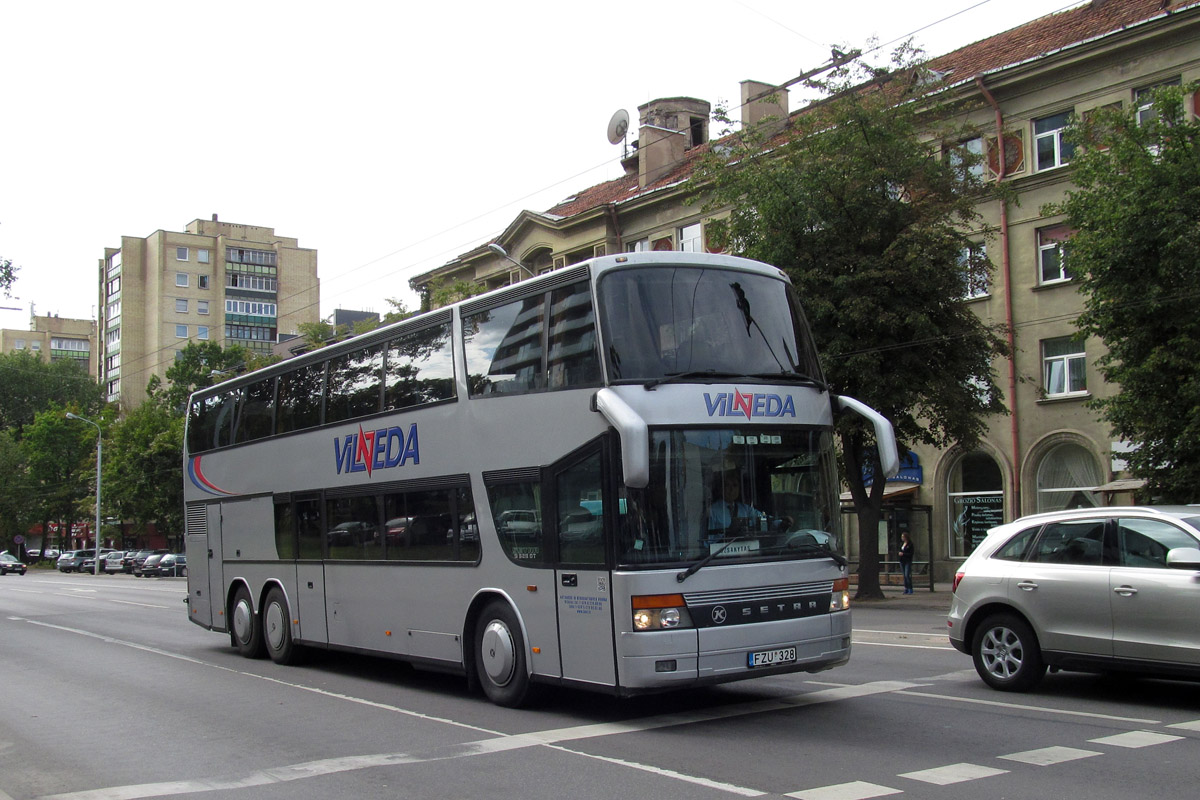 Литва, Setra S328DT № FZU 328