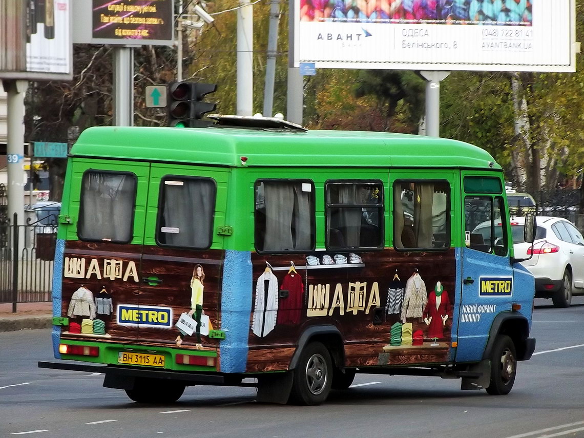 Одесская область, Mercedes-Benz T2 508D № BH 3115 AA