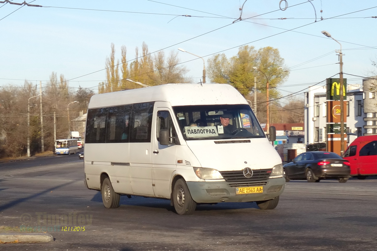 Dnepropetrovsk region, Mercedes-Benz Sprinter № AE 2563 AA