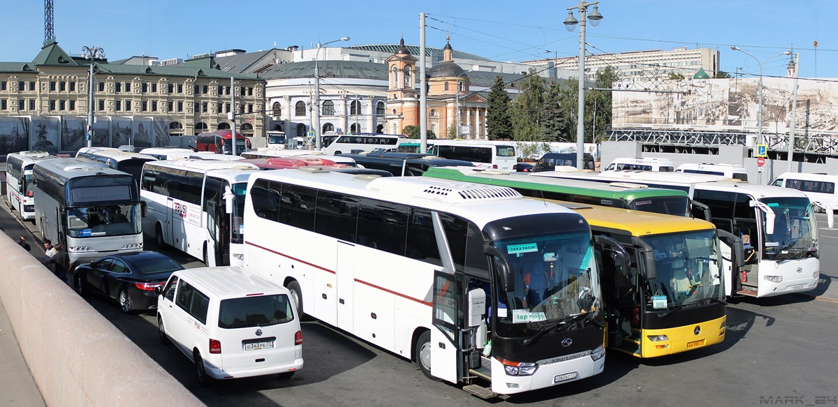 Москва, King Long XMQ6129Y № Т 060 АС 777; Москва — Разные фотографии