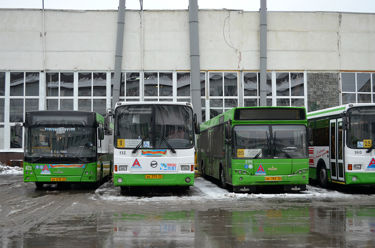 Тюменская область — Автобусные предприятия
