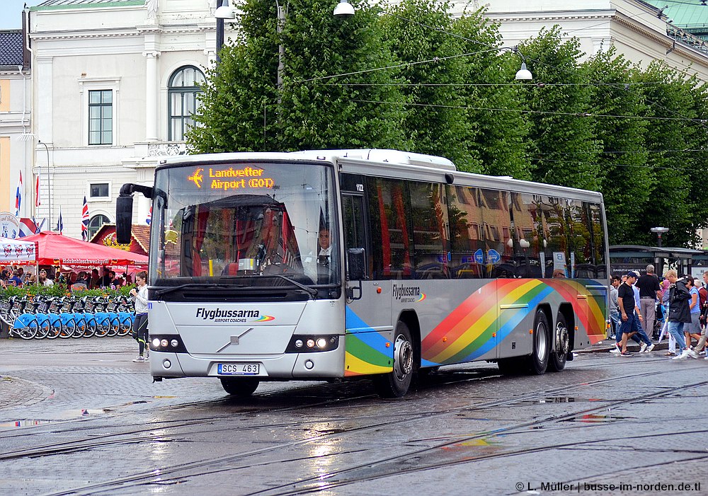 Швеция, Volvo 8700BLE № 1122