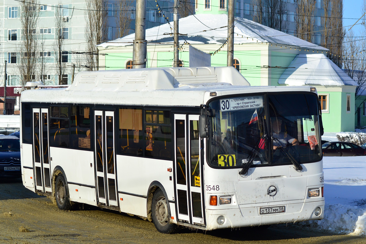 Пензенская область, ЛиАЗ-5256.57 № О 137 ММ 58