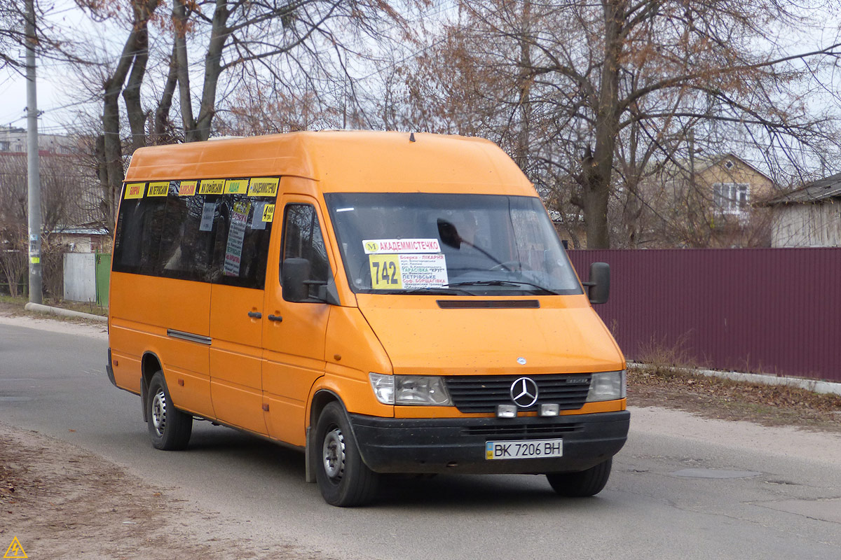 Киевская область, Mercedes-Benz Sprinter W903 312D № BK 7206 BH