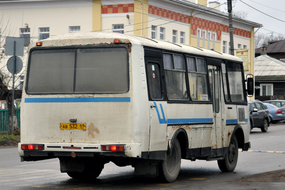 Тверская область, ПАЗ-3205-110 № АВ 532 69