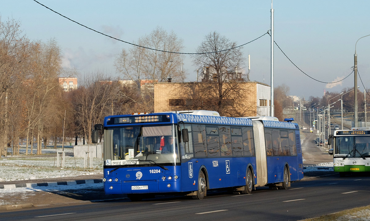 Москва, ЛиАЗ-6213.22 № 16204