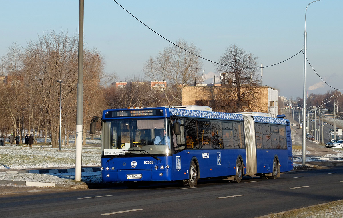 Москва, ЛиАЗ-6213.22 № 02553