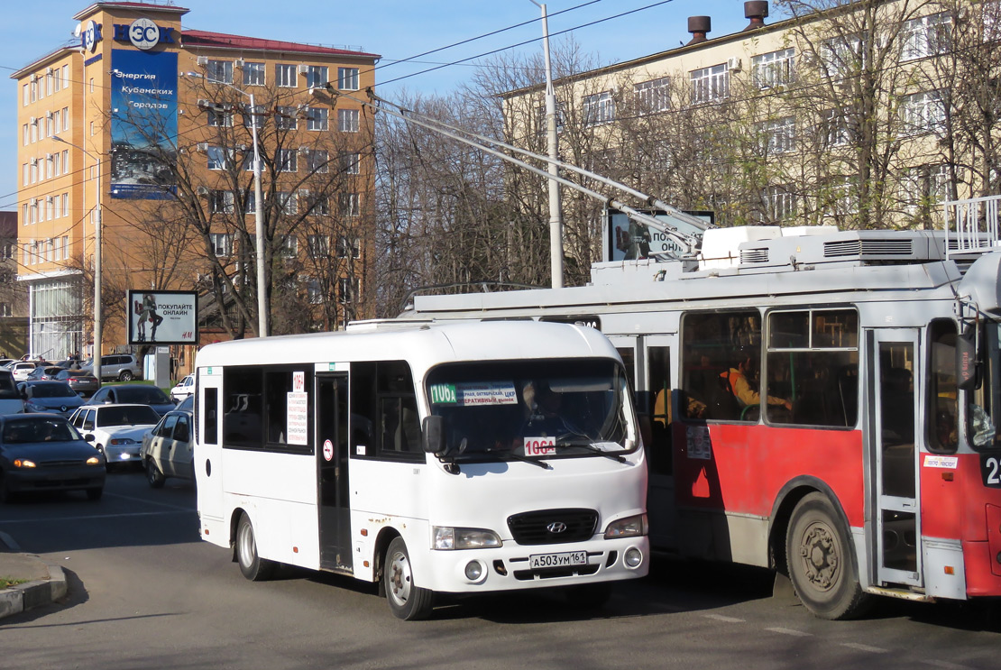 Краснодарский край, Hyundai County LWB C09 (ТагАЗ) № А 503 УМ 161