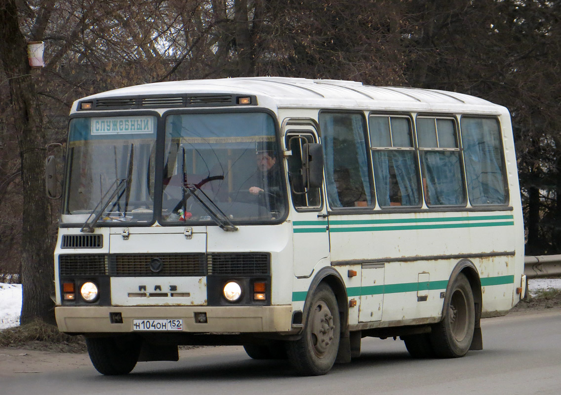 Нижегородская область, ПАЗ-32053 № Н 104 ОН 152