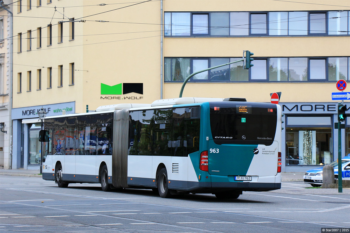 Бранденбург, Mercedes-Benz O530G Citaro facelift G № 963