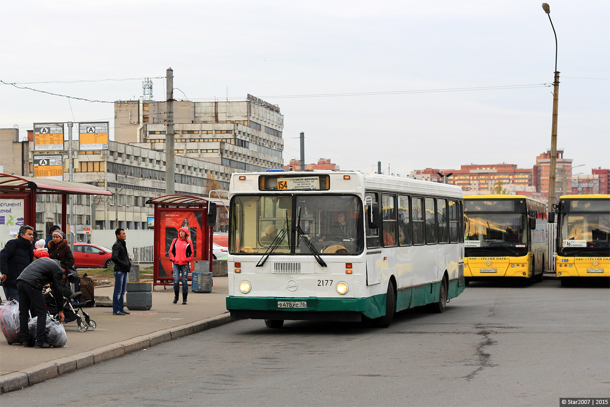 Санкт-Петербург, ЛиАЗ-5256.25 № 2177