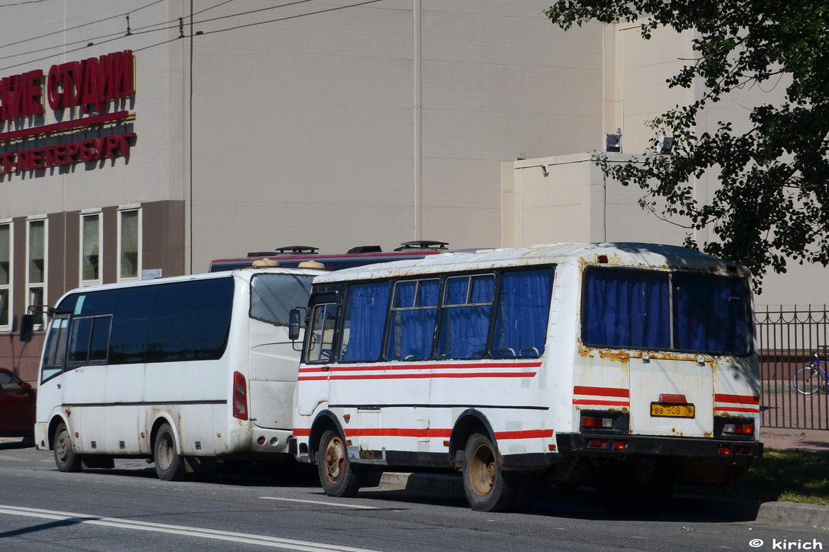 Санкт-Петербург, ПАЗ-3205-110 КТ-201Б № ВВ 908 78