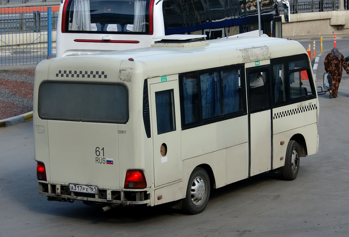 Ростовская область, Hyundai County SWB C08 (РЗГА) № А 317 РХ 161