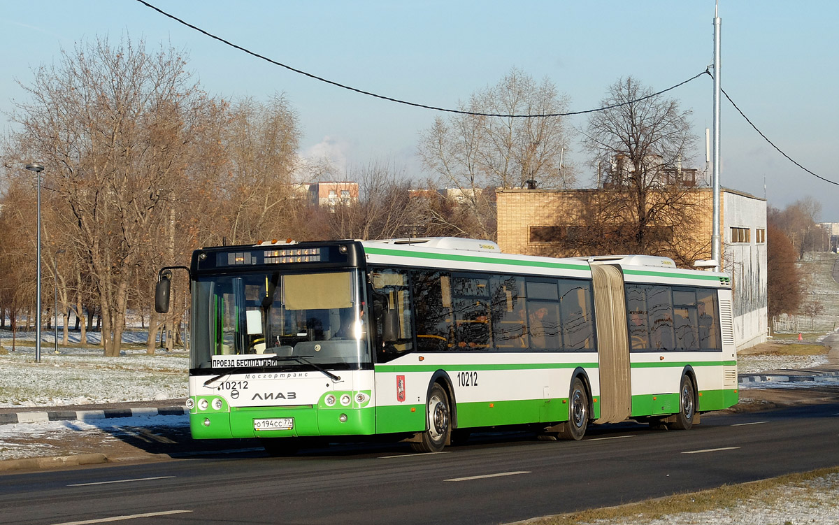 Москва, ЛиАЗ-6213.22 № 10212