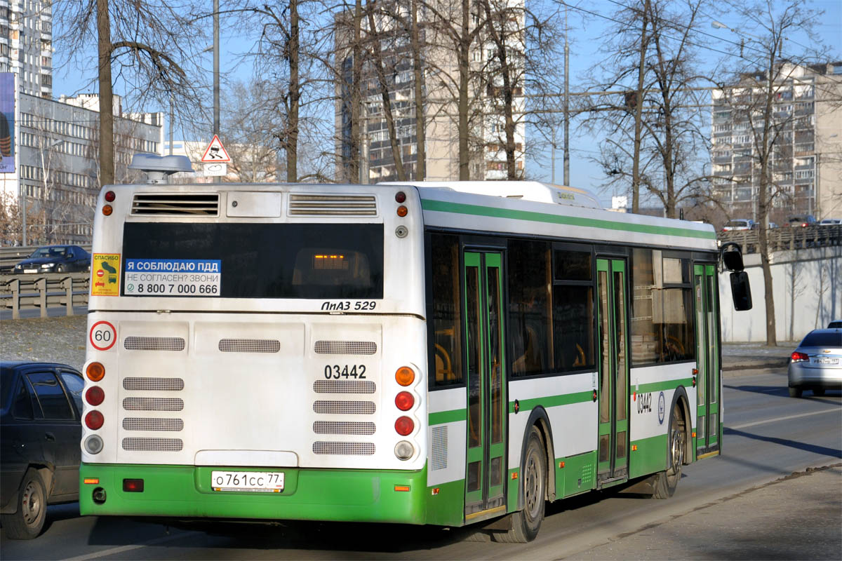 Москва, ЛиАЗ-5292.22 (2-2-2) № 03442