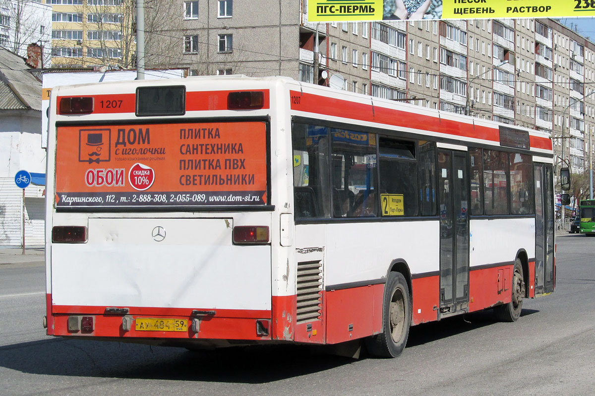 Пермский край, Mercedes-Benz O405N № АУ 484 59