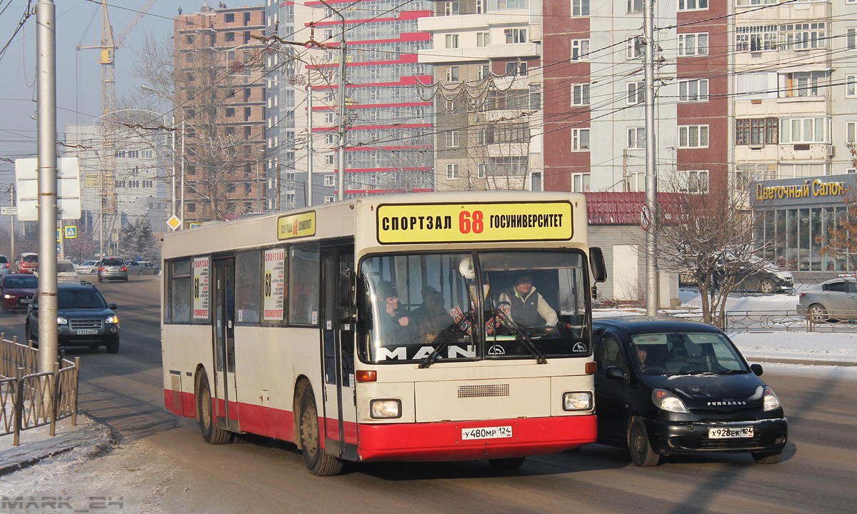 Красноярский край, MAN 791 SL202 № У 480 МР 124