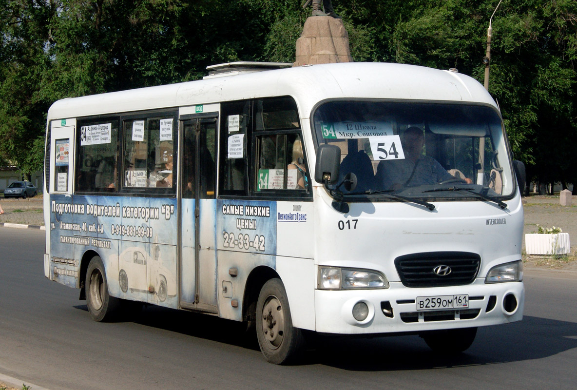 Ростовская область, Hyundai County LWB C11 (ТагАЗ) № 017