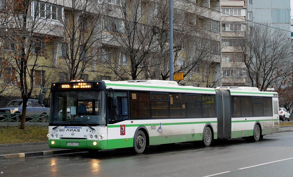 Москва, ЛиАЗ-6213.22 № 16437