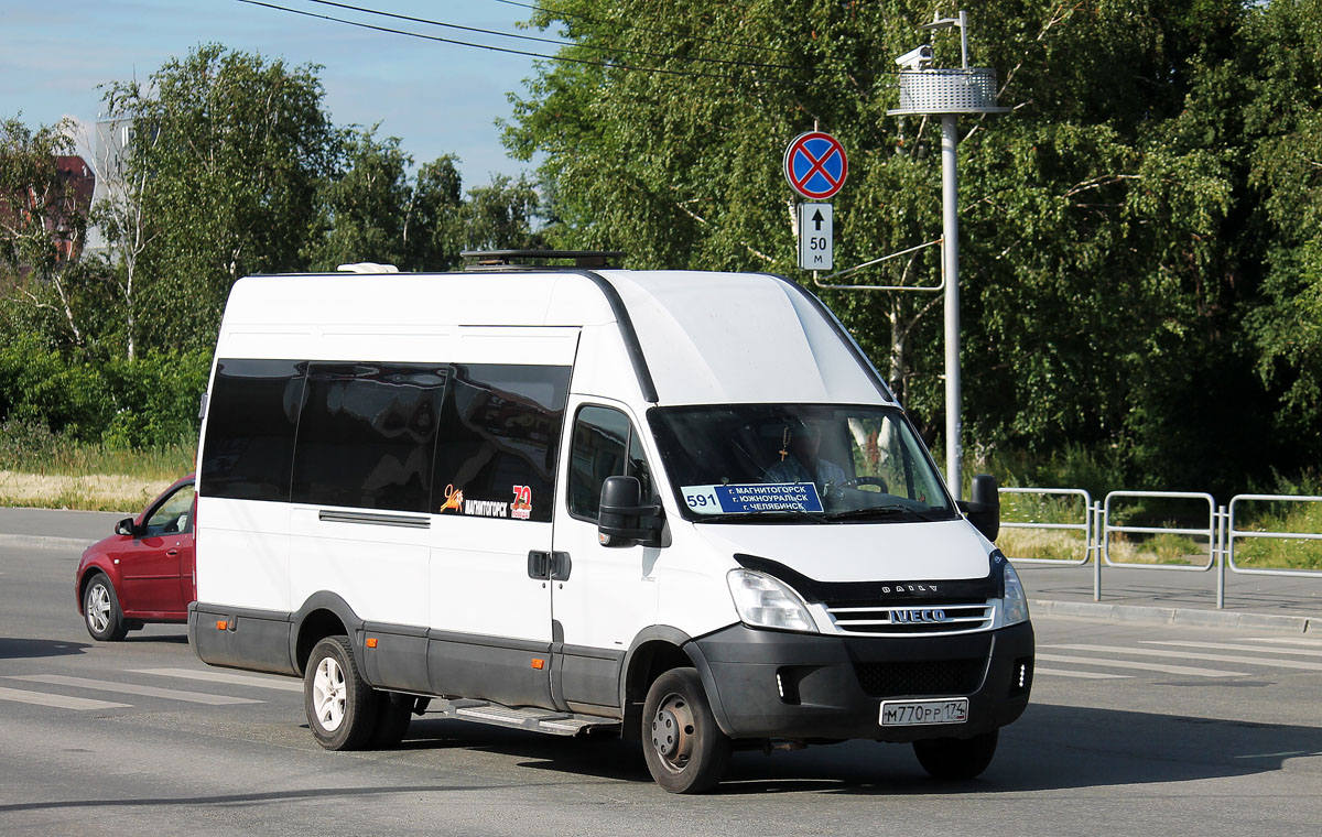 Челябинская область, IVECO Daily № М 770 РР 174