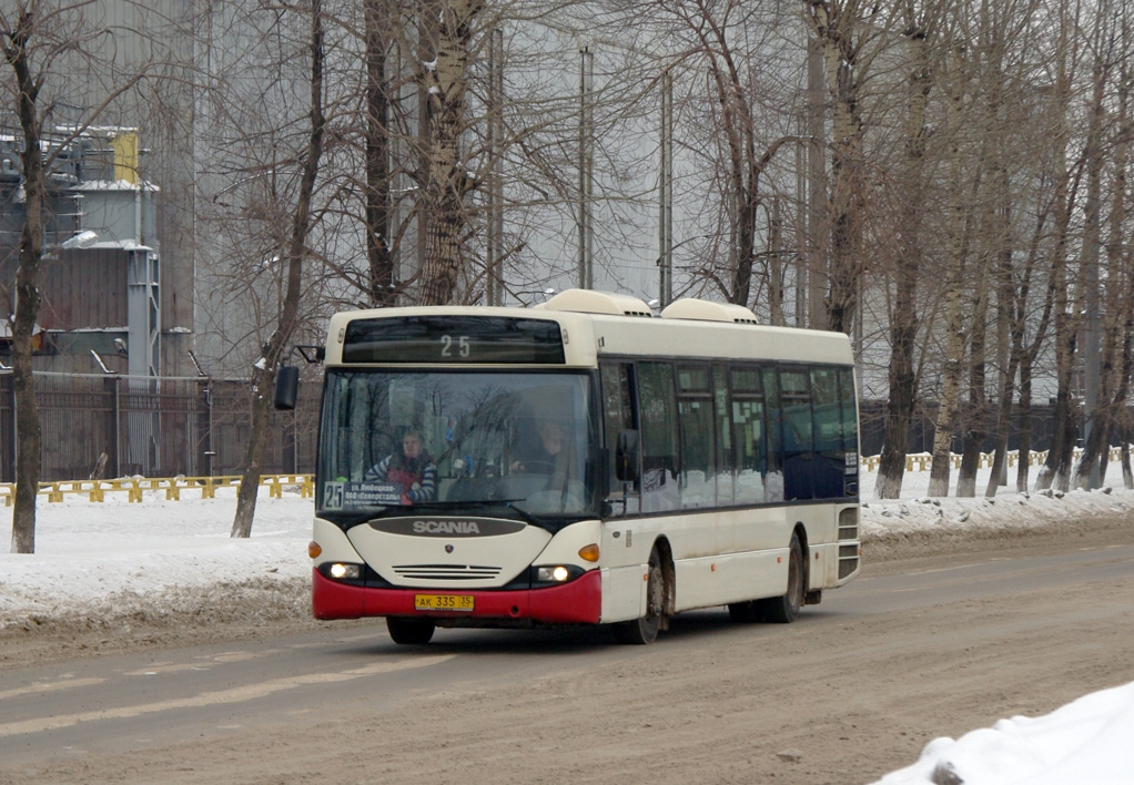 Вологодская область, Scania OmniLink I (Скания-Питер) № АК 335 35