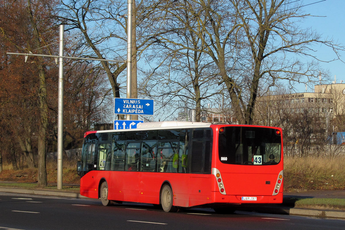 Литва, Van Hool New A330 № 860