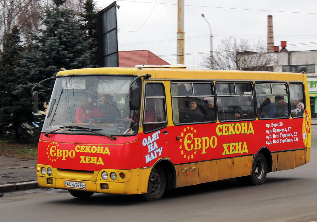 Волынская область, Богдан А0811 № AC 4706 BE