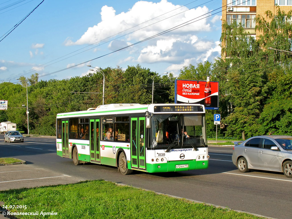 Москва, ЛиАЗ-5292.21 № 08389