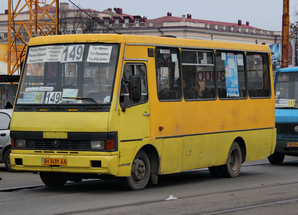 Одесская область, БАЗ-А079.14 "Подснежник" № BH 3439 AA