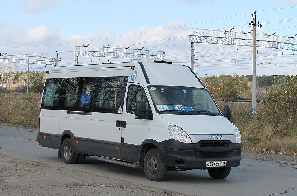 Челябинская область, Нижегородец-2227UR (IVECO Daily) № 409