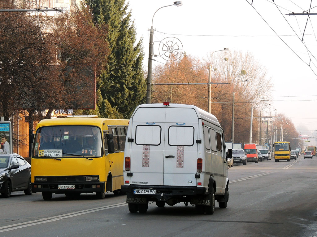 Ровненская область, Mercedes-Benz T1 410D № BK 0129 BO