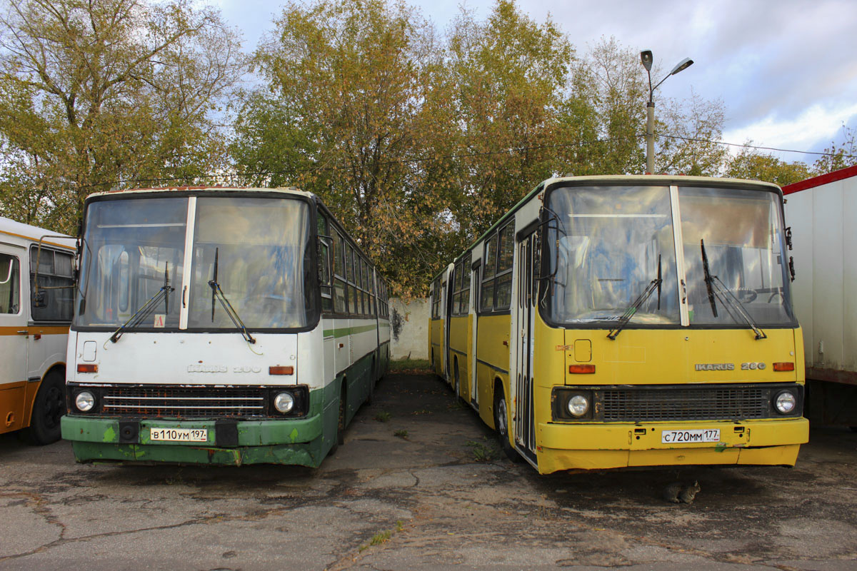 Москва, Ikarus 280.33M № В 110 УМ 197; Москва, Ikarus 280.33M № С 720 ММ 177