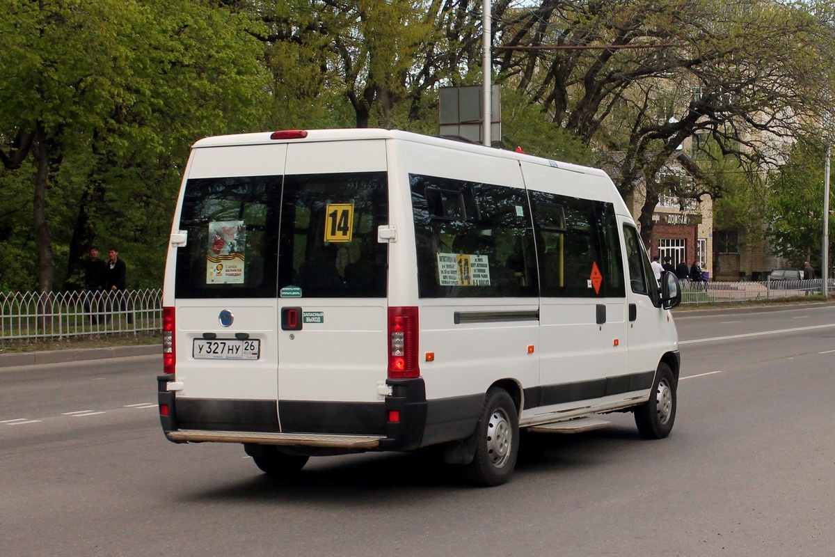 Ставропольский край, FIAT Ducato 244 [RUS] № У 327 НУ 26