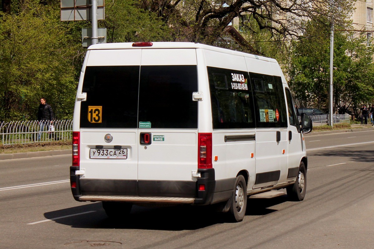 Ставропольский край, FIAT Ducato 244 [RUS] № У 933 СА 26