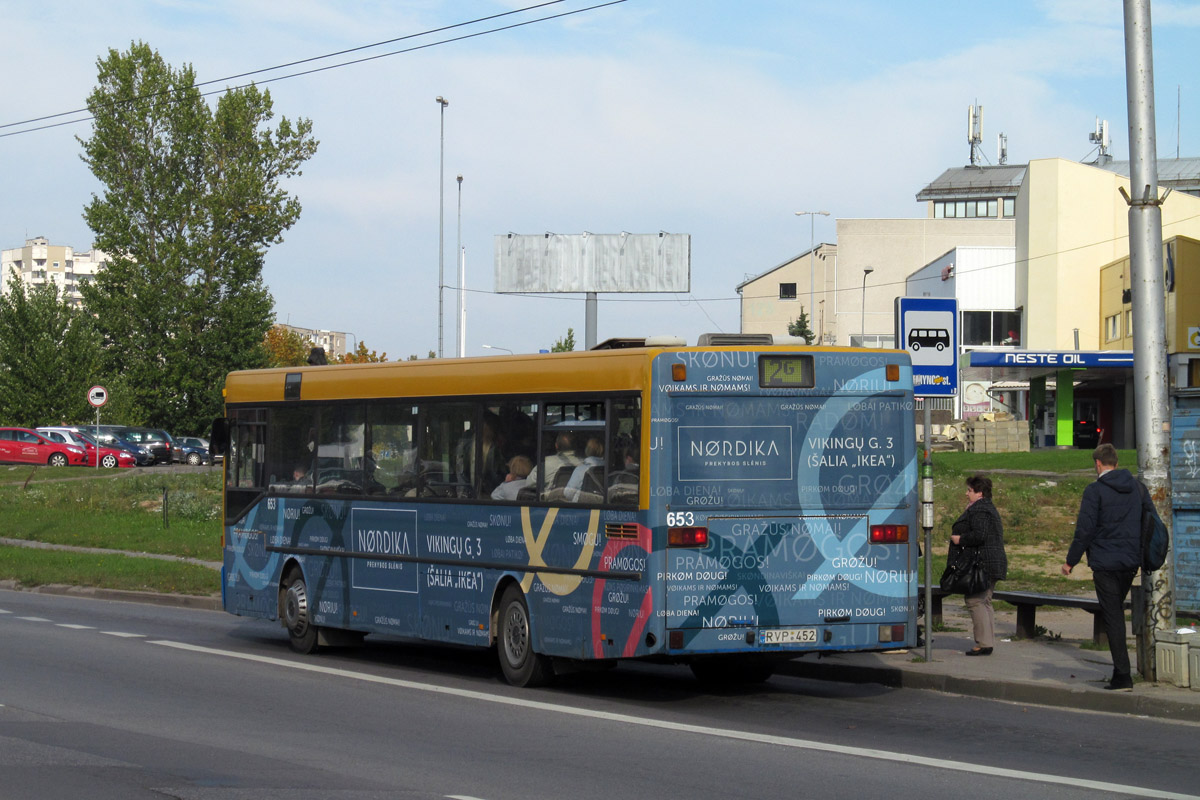 Литва, Mercedes-Benz O405 № 653