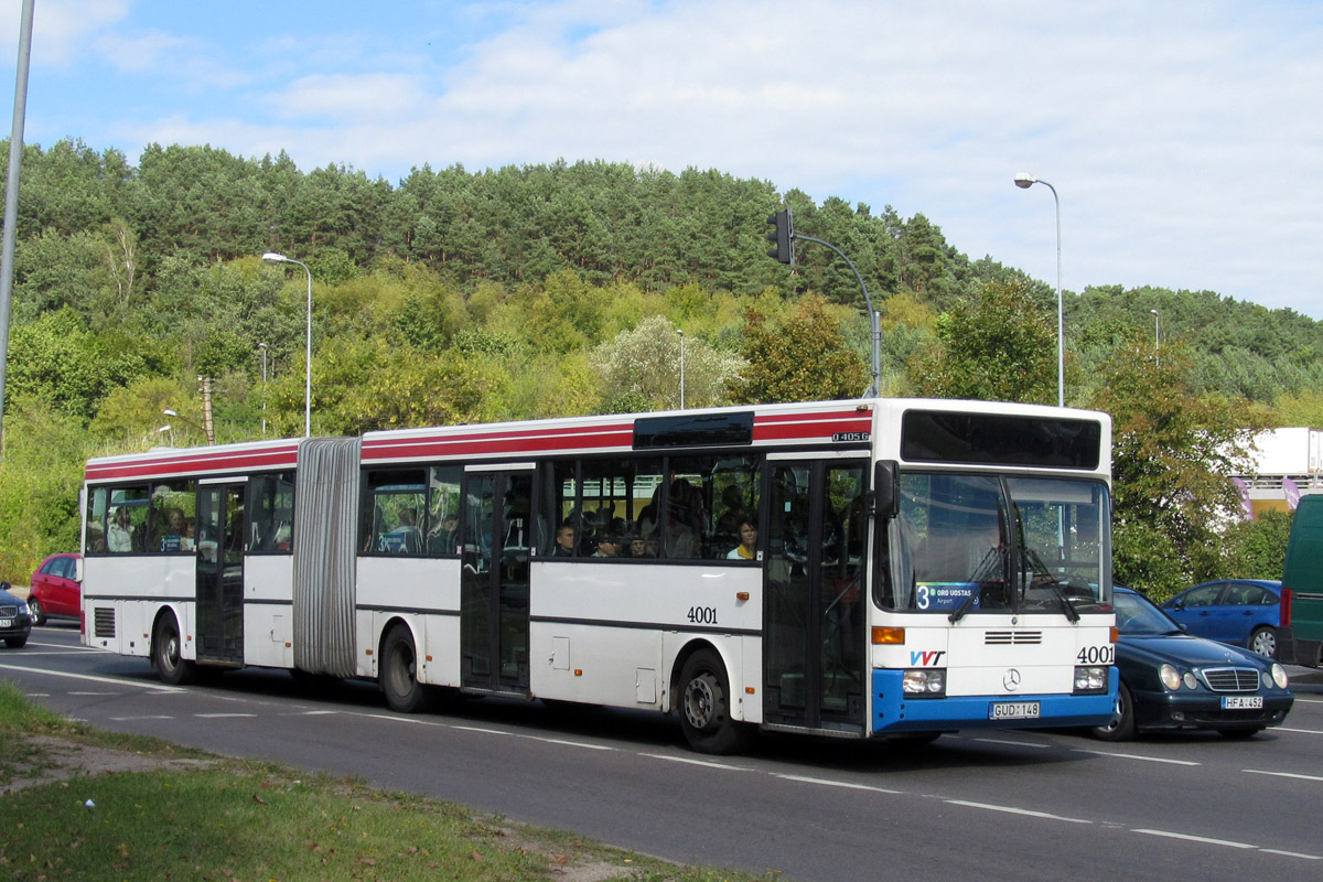 Литва, Mercedes-Benz O405G № 4001