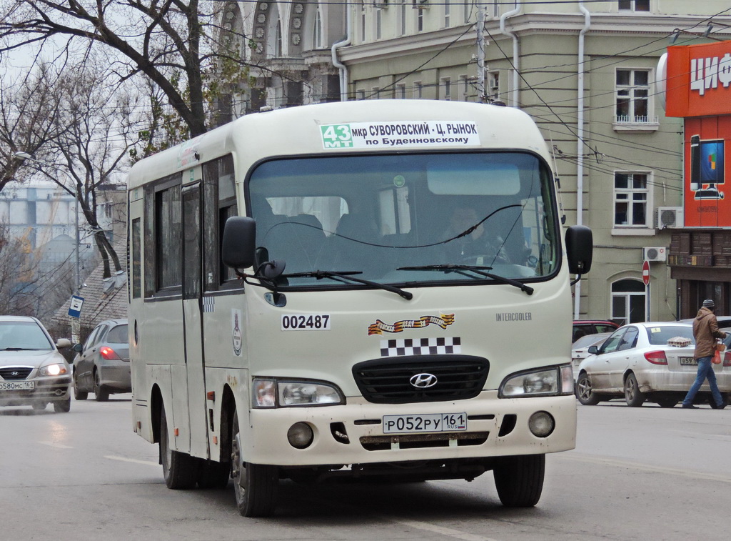 Ростовская область, Hyundai County SWB C08 (РЗГА) № 002487