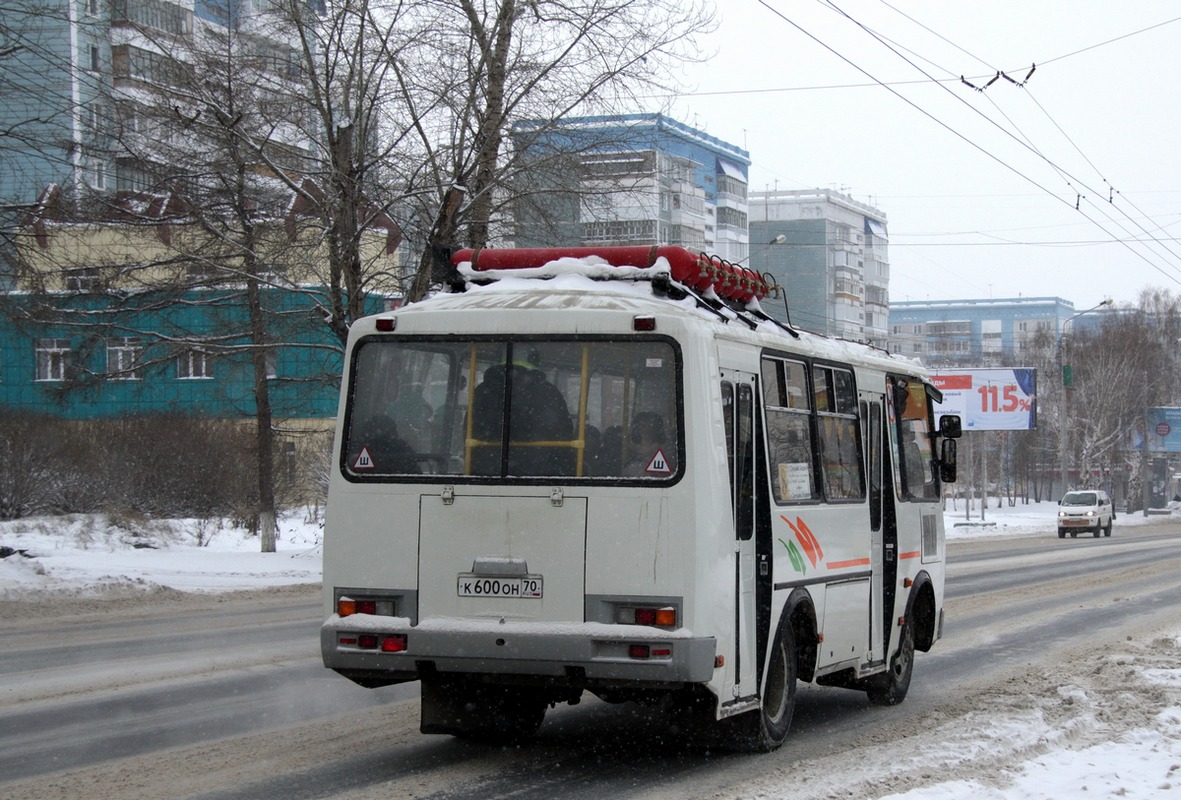 Томская область, ПАЗ-32054 № К 600 ОН 70