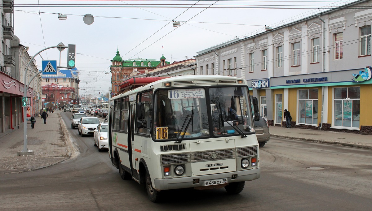 Томская область, ПАЗ-32054 № Е 488 ХХ 70